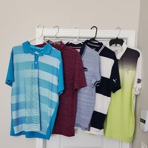 Puma & BCG Polo Shirts Bundle Of 5